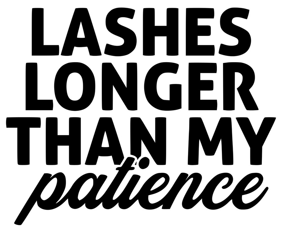 Lashes Longer SVG File Download