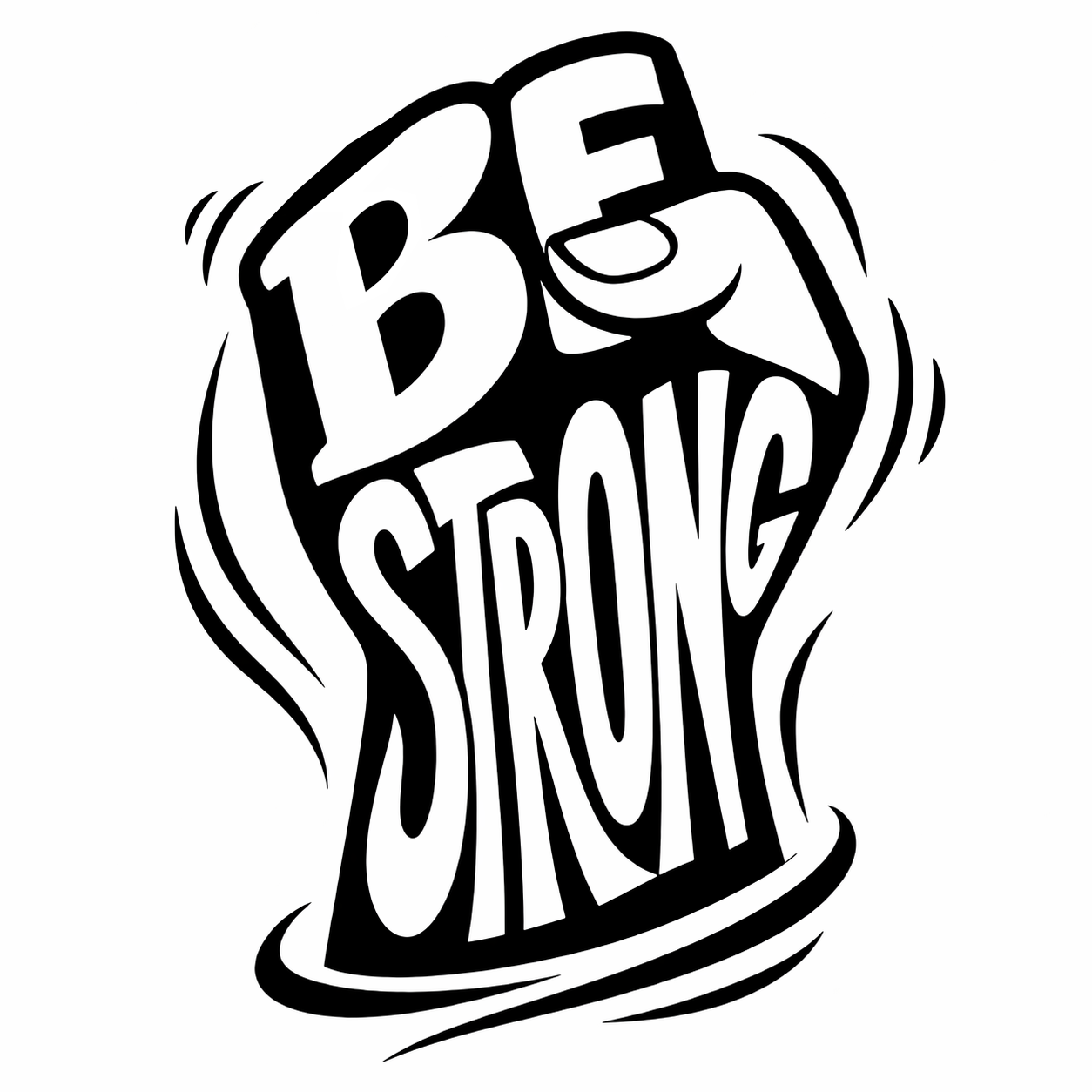 Be Strong SVG For Cricut