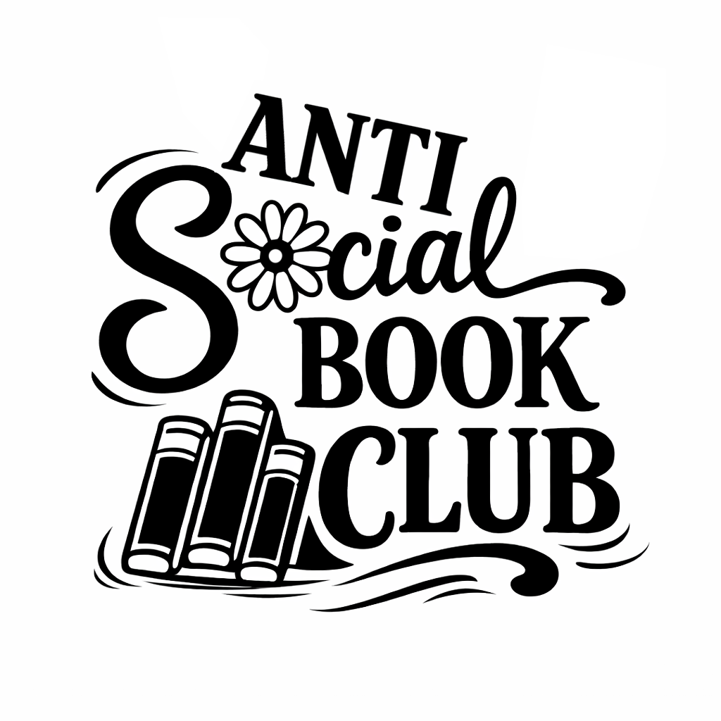 anti social book club svg for cricut