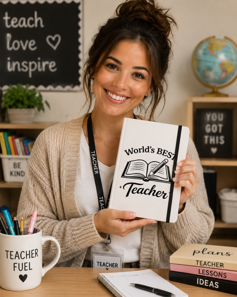 Worlds Best Teacher Mockup