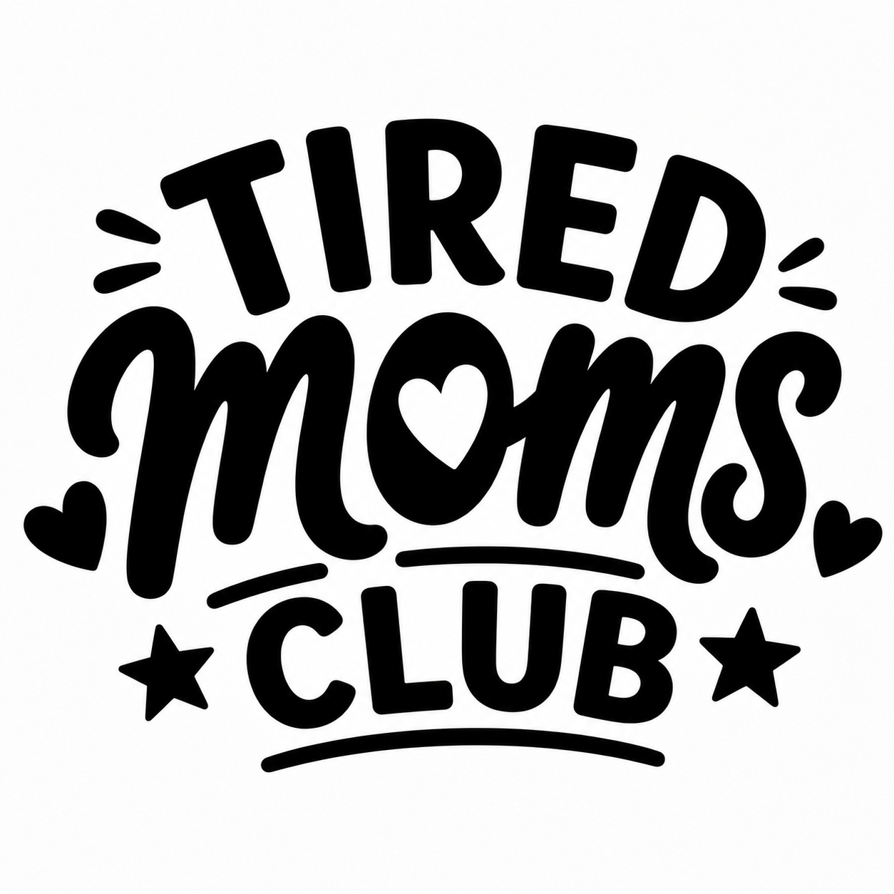 Free SVG For Tired Moms