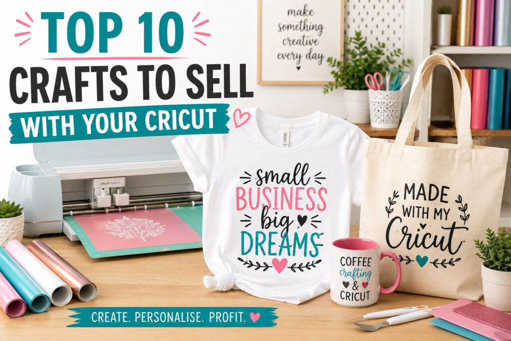 Crafts to sell with your Cricut