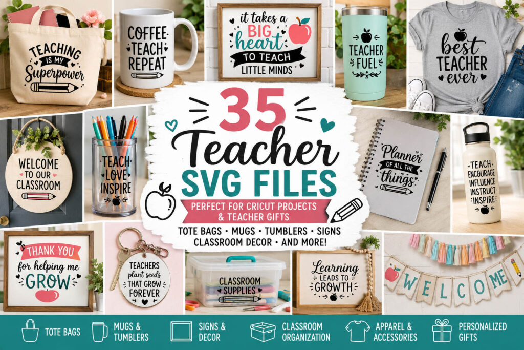 Teacher SVG Files