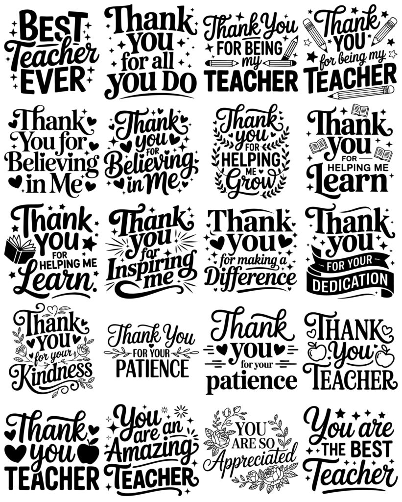 Teacher Appreciation Week Gift Ideas